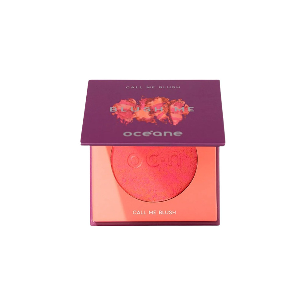 Blush Compacto Laranja - Call me - Océane