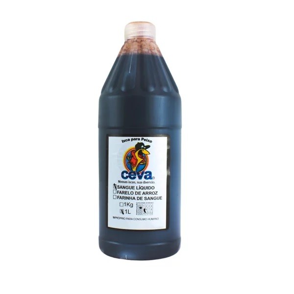 Atrativo para Pesca - Sangue Liquido - CEVA ISCAS - 1 Kg