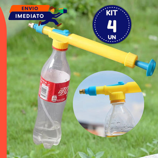 Pulverizador Borrifador Garrafa Pet Bico Regula Pressão  Portátil Regador Aplicador Inseticida Veneno Jardim