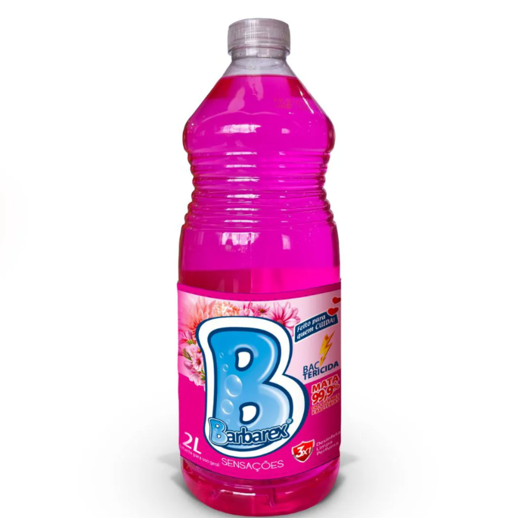 Desinfetante 3 em 1 Limpa Perfume Sensações Barbarex 2 litro em Oferta na Shopee