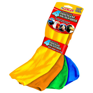 Conjunto Com 4 Pano Microfibra em Oferta na Shopee