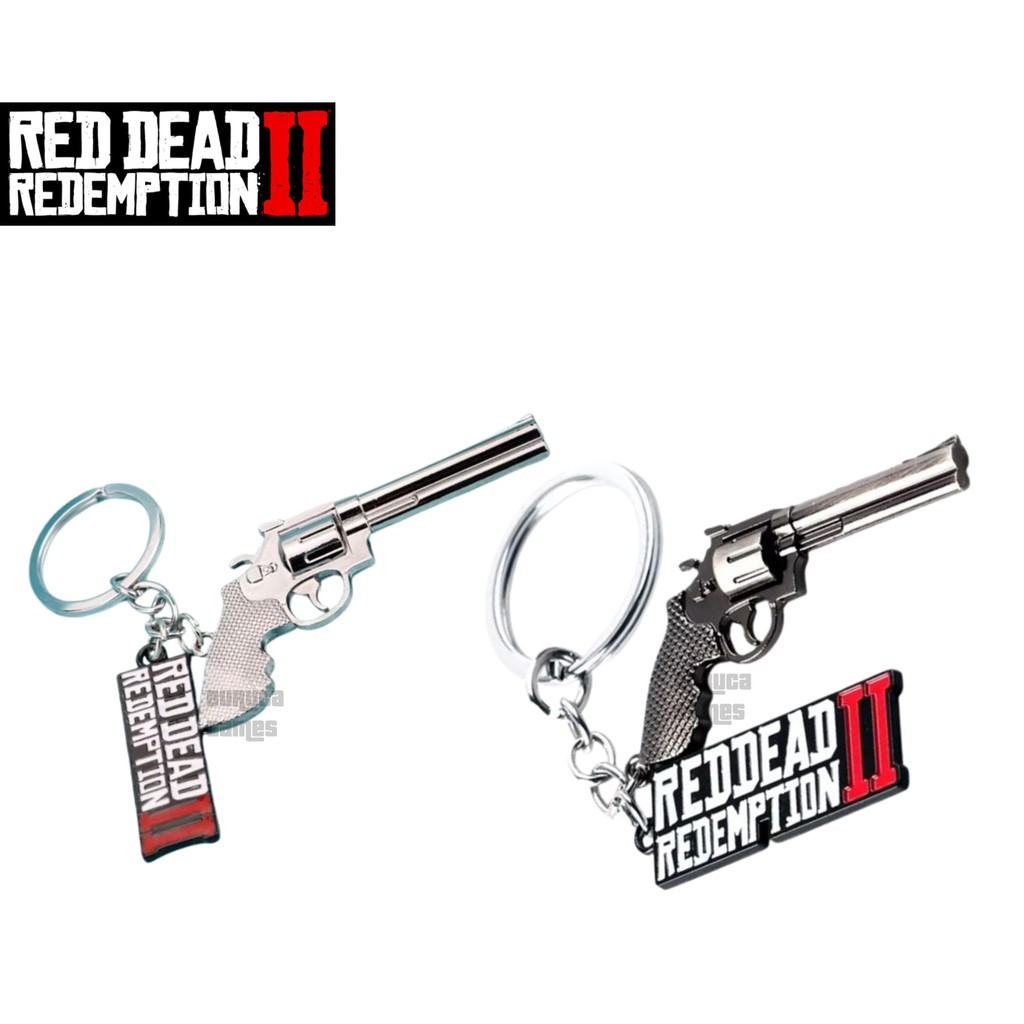 Chaveiro Red Dead Redemption 2 em metal em Oferta na Shopee