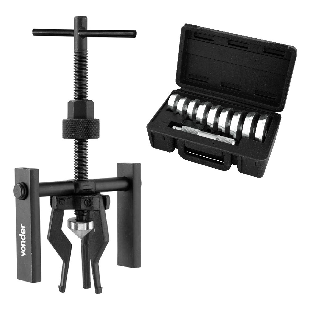 Extrator Rolamentos 1/2 A 2 3 Garras + Kit Instalação Vonder em Oferta na Shopee