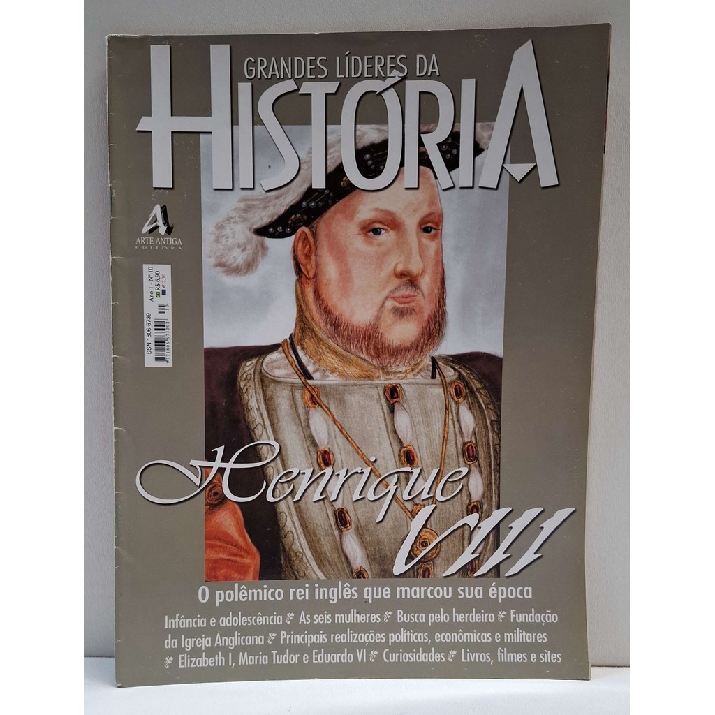 Revista Grandes Líderes da História N° 10 - Henrique VIII