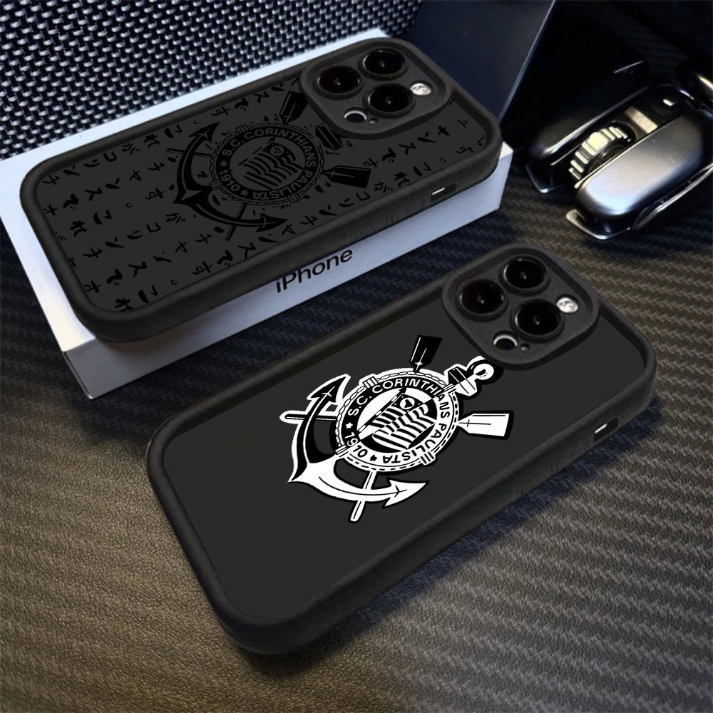 Para Samsung A55 A15 A14 A54 A12 A35 A13 A05S A04E A03 A11 A23 A32 A34 A50 S20 FE S23 Corinthians Paulistar Padrão Anti-