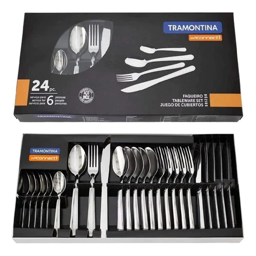 Faqueiro Tramontina: 63% OFF! 🍽️