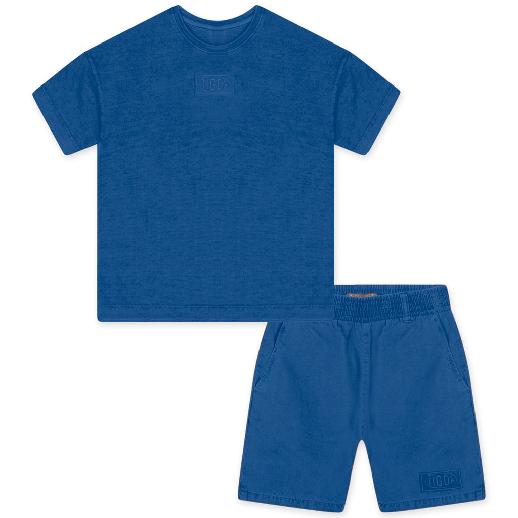Conjunto Curto Infantil Masculino Tigor T. Tigre