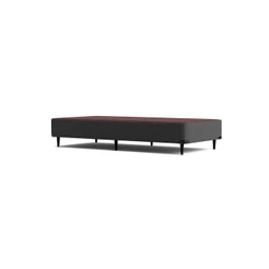 Base Sommier Camurça Cinza Solteiro (88x188x23) - Ortobom
