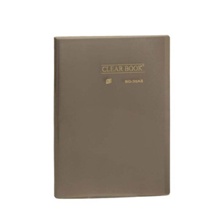 Pasta catálogo transparente A4 Fumê BD30AS/FM com 30 plásticos Yes em Oferta na Shopee