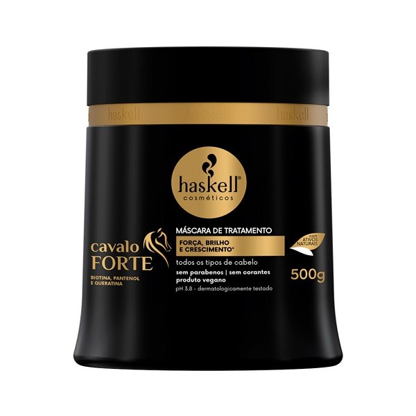 Haskell Cavalo Forte Mascara 500g em Oferta na Shopee