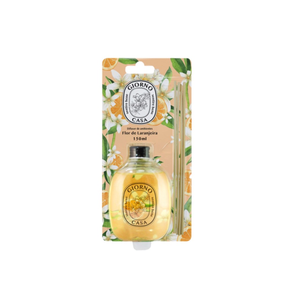 Giorno Casa Sentire Bene Flor de Laranjeira - Difusor de Ambientes 150ml em Oferta na Shopee