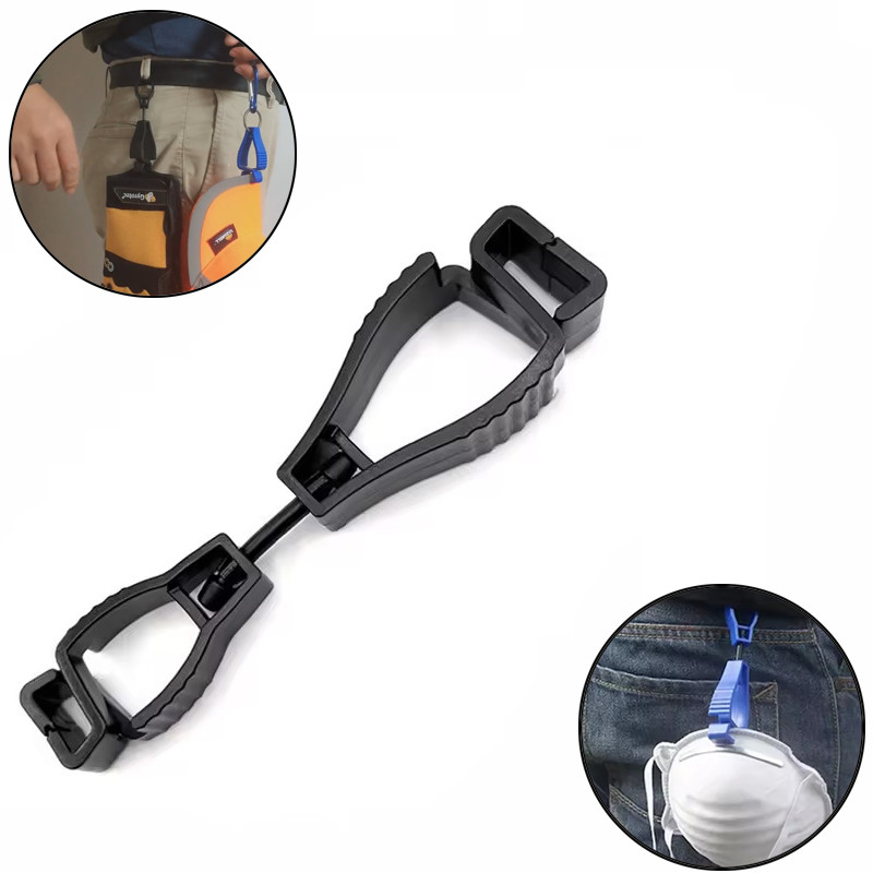 Clip Porta Luva Máscara Prendedor Presilha Para Luvas Suporte Multiuso Porta-Tudo em Oferta na Shopee