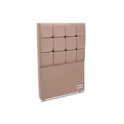 Cabeceira Cama Box Estofada Solteiro Piave Linho Linho Bege - Ortobom
