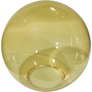 Globo Bolinha 8cm Abertura 15cm Diâmetro Âmbar Qualidade Premium em Oferta na Shopee