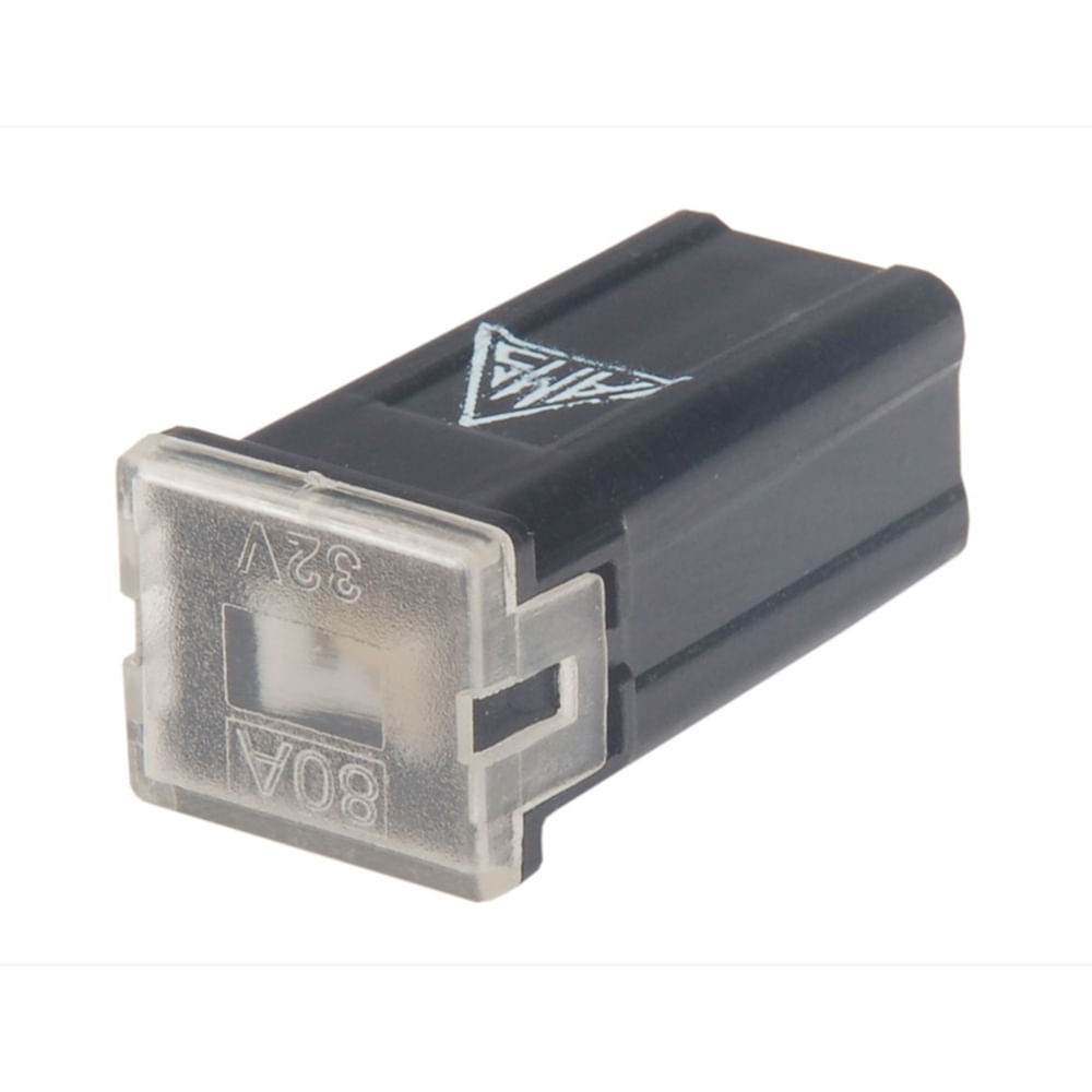 Fusivel Midi Femea Preto 80A em Oferta na Shopee