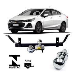 Engate Reboque GM Cruze Sedan 2017 2018 2019 2020 2021 2022 2023 700KG tOP