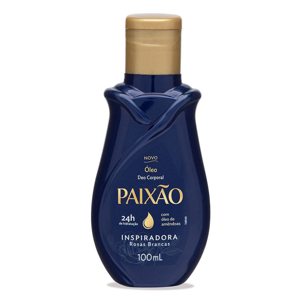 Óleo Corporal Paixão Inspiradora Rosas Brancas 100ml em Oferta na Shopee
