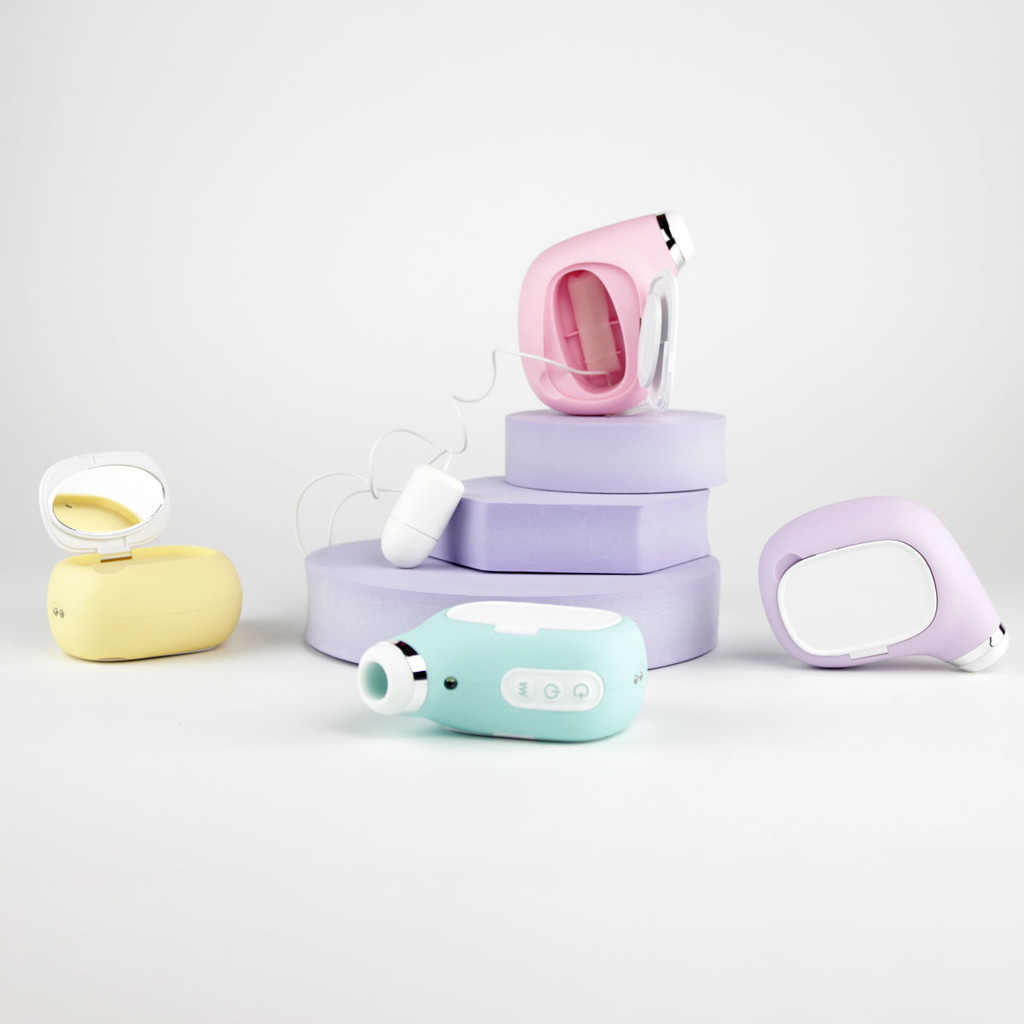 Estimulador com 10 Pulsações e Vibrações - 4 Cores | Mirror em Oferta na Shopee