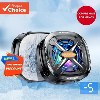 FS05 Pro Edition Radiador De Celular , Sucção Magnética , Tala Traseira De Uso Duplo , Display Digital , Preto em Oferta na Shopee