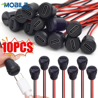 Conector Fêmea Tipo C De Alta Potência 3A 5V Avaliado , Porta De Carregamento À Prova D'água De PVC Para Equipamentos Au em Oferta na Shopee