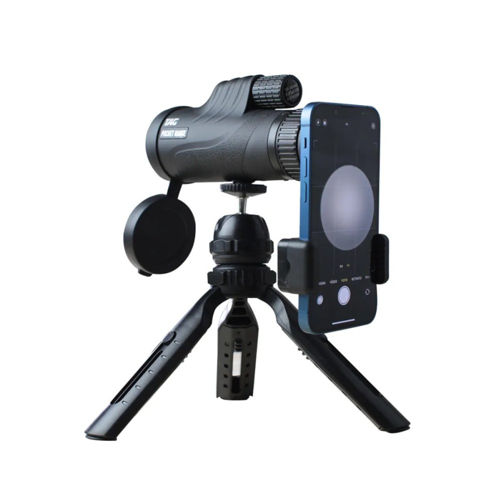 Luneta Espotagem Portátil Pocket Range Mini Telescópio Tag Monóculo Tiro Esportivo