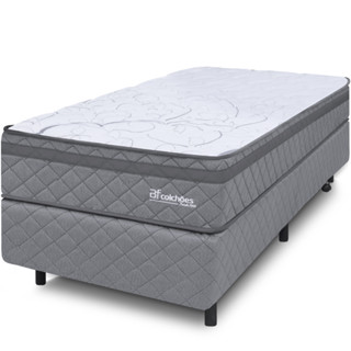 Cama Box Colchão Solteirão Espuma D45 Extra Firme Ortopédico Antialérgico 97x203x58cm - BF Colchões em Oferta na Shopee