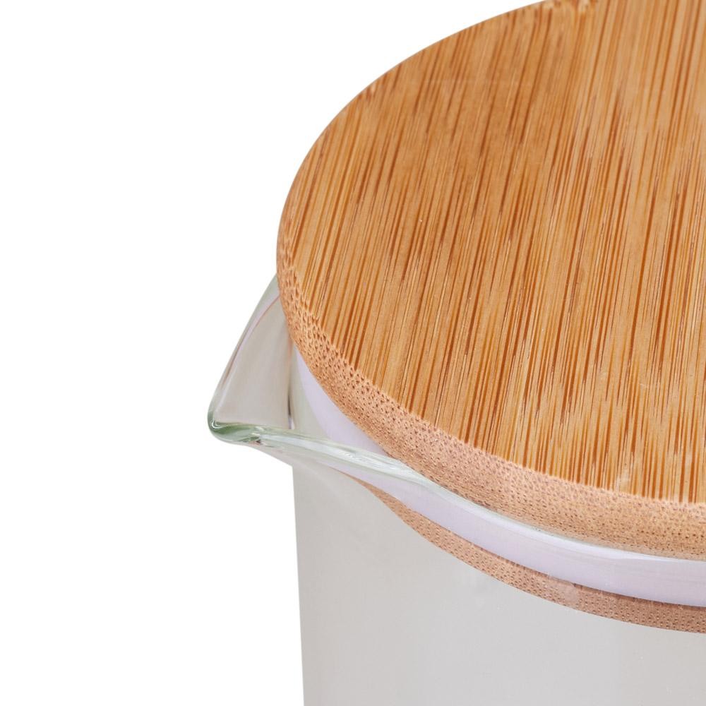 Detalhes do Jarra de Vidro 1.5L Eco com Tampa Bamboo Cazza