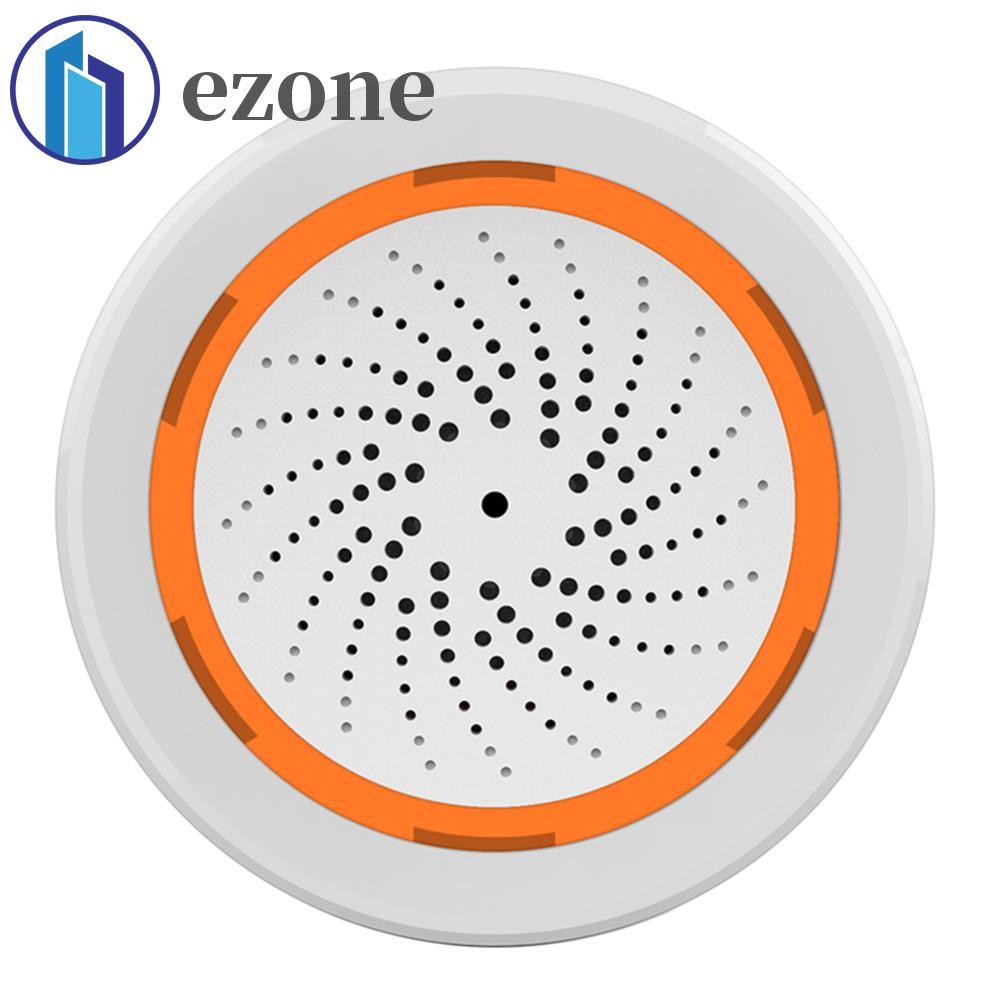 Sensor De Luz Sonora USB Tuya Zigbee Sirene De Alarme Inteligente 90dB Sistema De Proteção De Segurança Doméstica