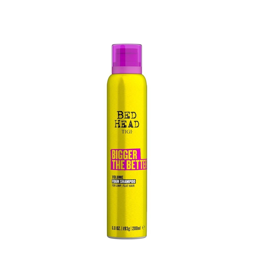 TIGI Bed Head Bigger The Better Foam - Shampoo 200ml em Oferta na Shopee