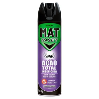 Inseticida Aerosol Mat Inset Ação Total 270ml - Embalagem com 12 Unidades em Oferta na Shopee