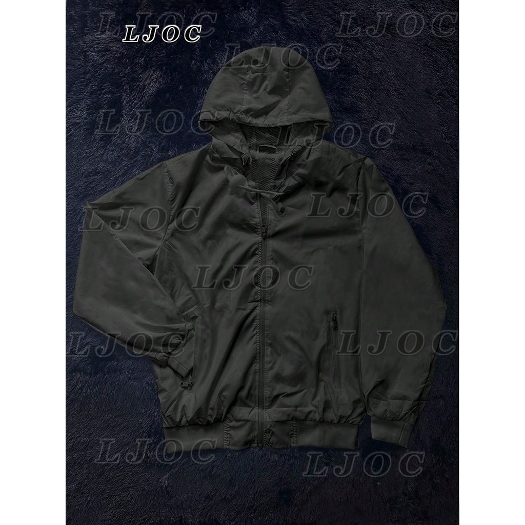 Importada Jaqueta Corta Vento Masculina  Com Bolso e Capuz Forrado Impermeavel Refletiva Conforto e Estilo Casual