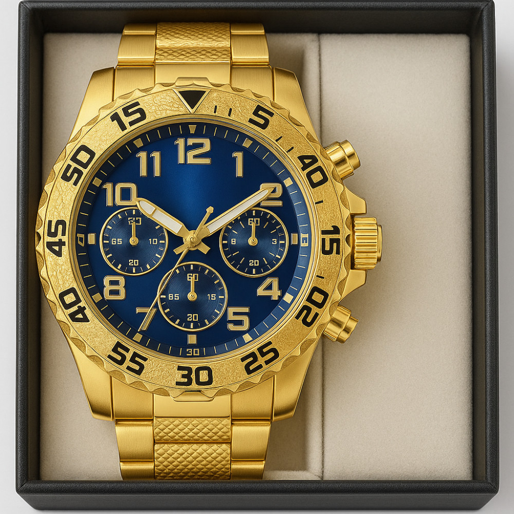 Relógio Masculino Aço inox Moda Presente De Luxo