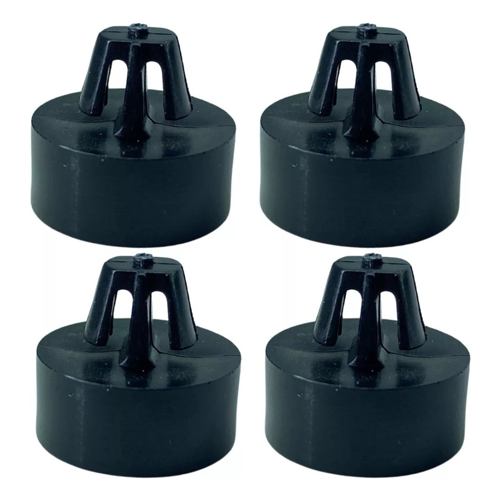 Pé Microondas Kit 4un Mef41 Mep41 Mev41 Mex41 Mep37 Ms37r