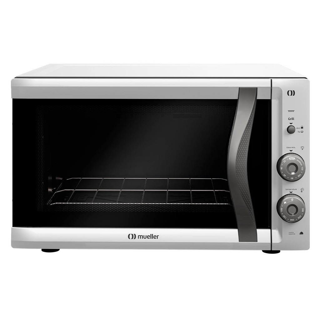 Forno Elétrico de bancada Mueller 50 litros e Vidro Duplo MFB50F em Oferta na Shopee