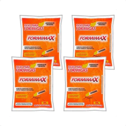 Kit 4 Isca Granulado Contra Formigas Formimax - 300g