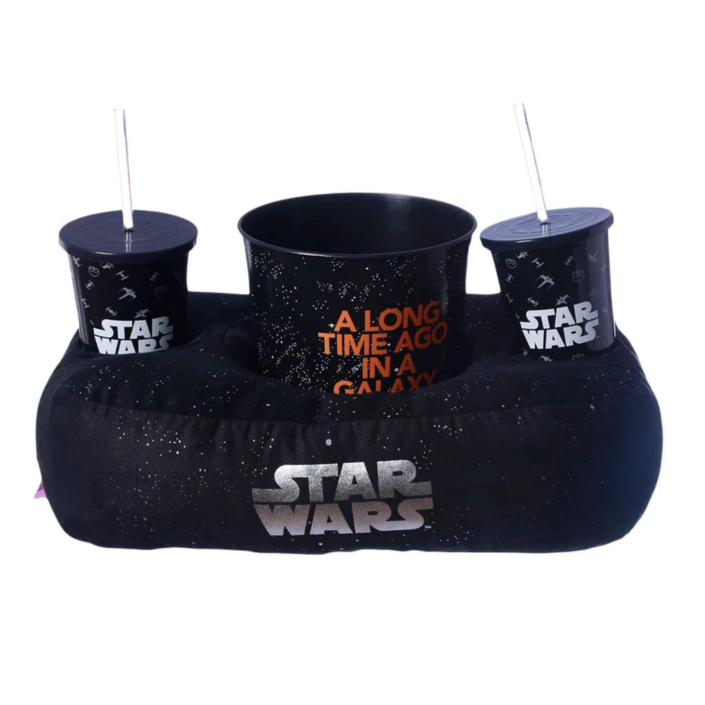 Kit Almofada Pipoca Star Wars Zona Criativa 10064858 | Balde 4,2L + 2 Copos | Conforto Geek em Oferta na Shopee