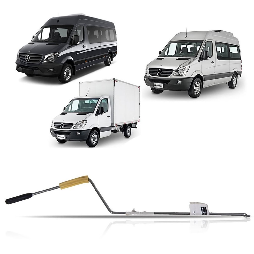 HASTE DO TRINCO INTERNO DA PORTA DIANTEIRA LADO ESQUERDO ORIGINAL MERCEDES BENZ SPRINTER 2012 A 2020