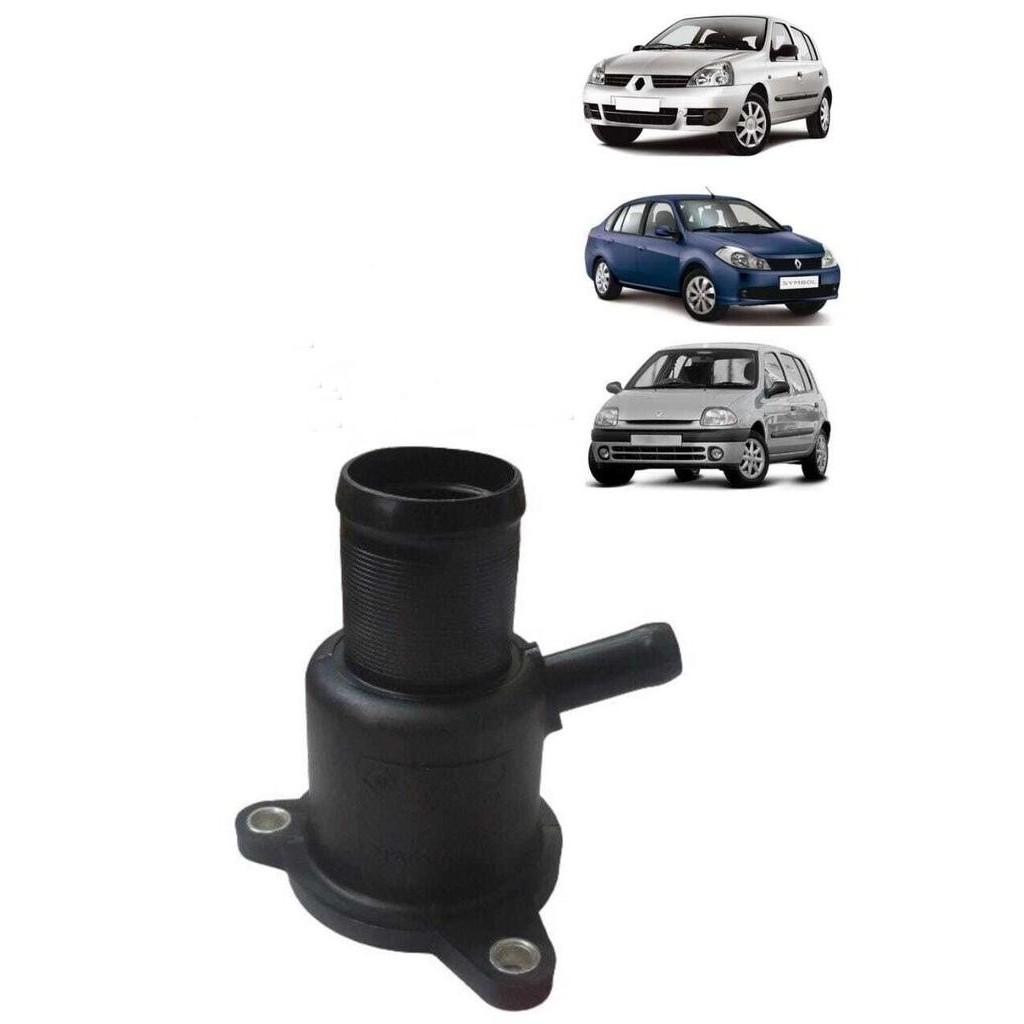 Carcaça Válvula Termostatica Sandero Clio  Livina Symbol Scenic 1.6 16v 2007 2008 2009 2010 2011 2012  2014 7700103300