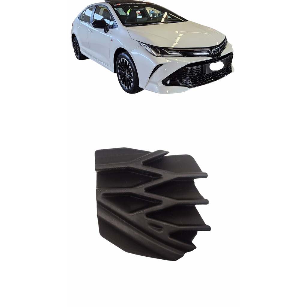 Tampa Reboque Grade Radiador Dianteiro Toyo Corolla Gr Sport 2021 2022 2023 2024 2024 Sedan Moldura Acabamento