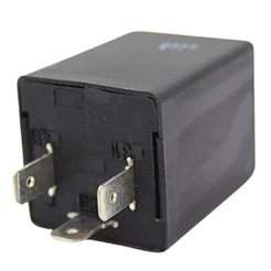Relé Do Pisca 12V 3 Terminais Com Suporte