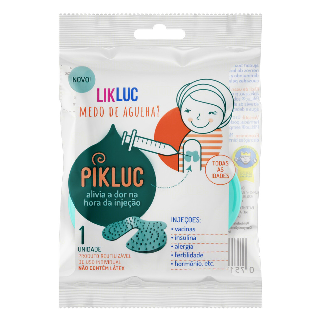 Pikluc Para Alívio Da Dor Da Injeção Picadinha sem Dor 1un