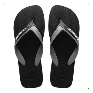 Chinelo masculino havaianas dual preto tira larga original