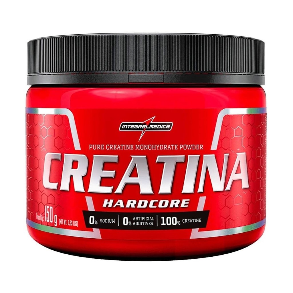 Creatina 100% Pura 150G Integralmédica em Oferta na Shopee