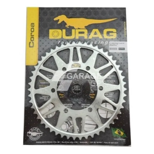 KIT COROA E PINHÃO DURAG TRIUMPH TIGER 800 11-16 16/50 525