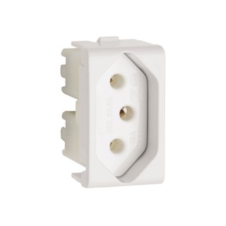 Módulo Tomada De Energia 10a/250vca Branco - Lunare - Prm4721 - Schneider Electric em Oferta na Shopee