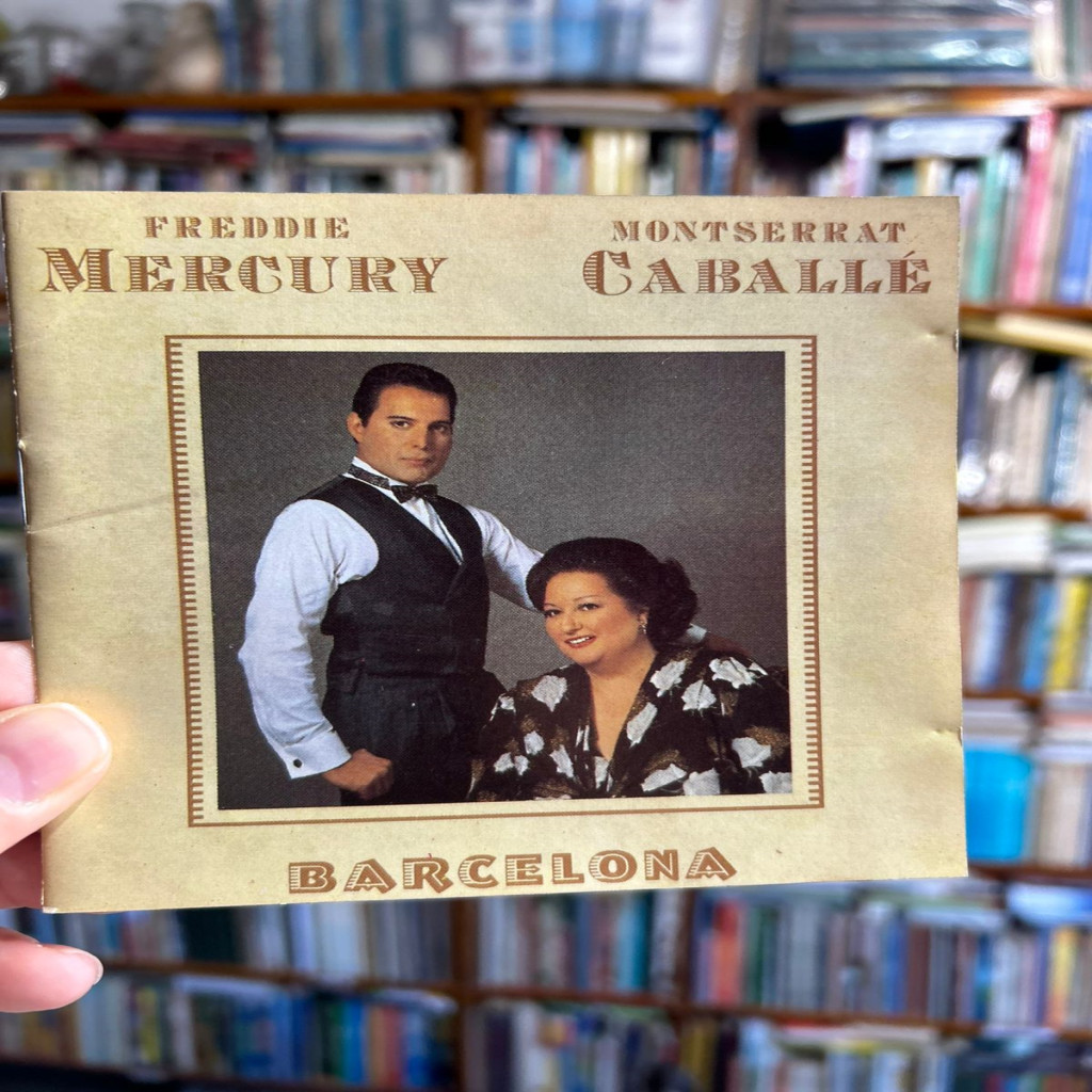 CD Fred Mercury Encartes de CD - Barcelona  - Freddie Mercury - Montserrat Caballé