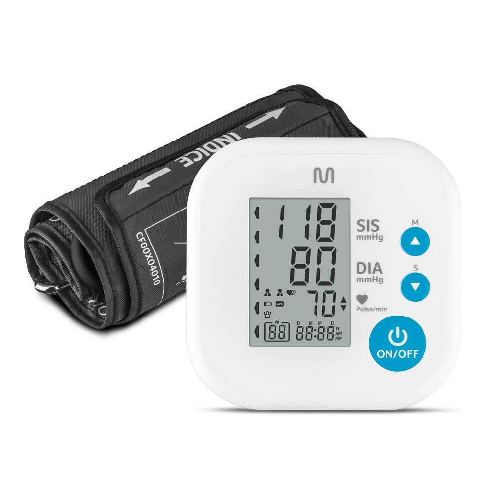 Aparelho Medidor de Pressão Arterial Digital de Braço Multi Saúde - HC473E - Health