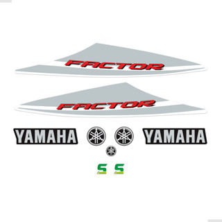Adesivos Para Yamaha Factor 125 Ybr 2014 Moto Branca + Logos em Oferta na Shopee