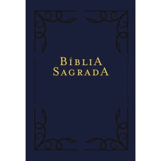 Bíblia Sagrada | NVI | Letra Sênior Mega Gigante | Leitura Perfeita | Couro-soft azul em Oferta na Shopee