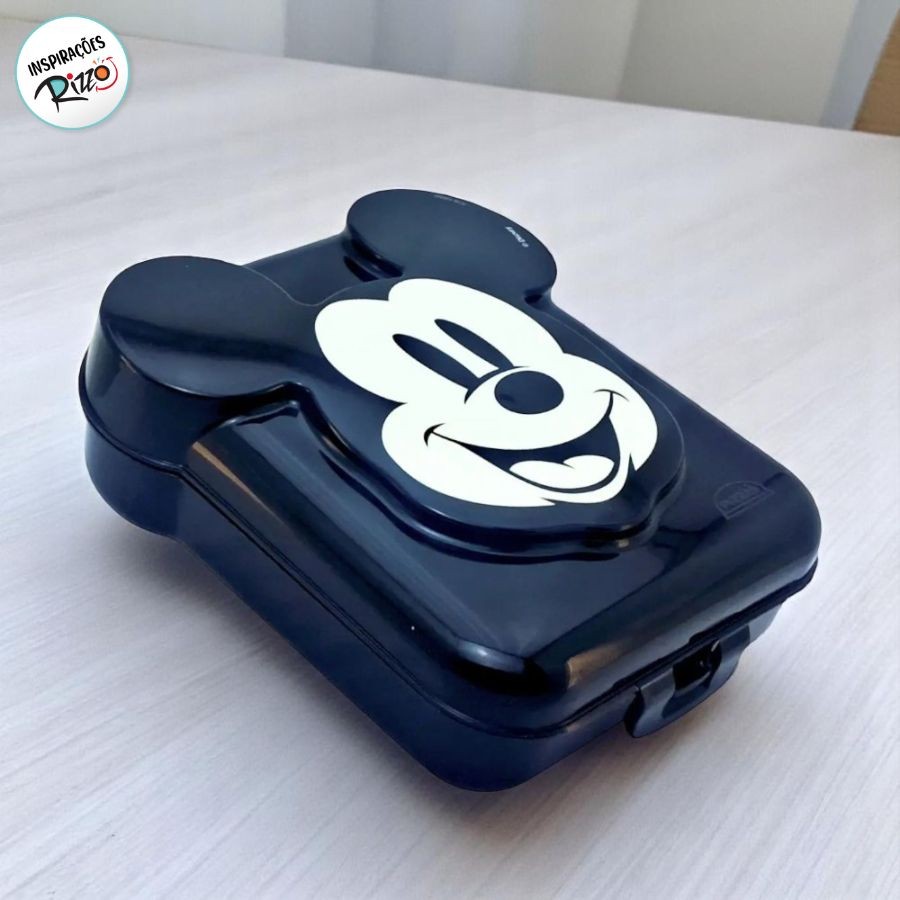 Sanduicheira Mickey Mouse 3D - Preta - 1 unidade - Disney Original - Rizzo